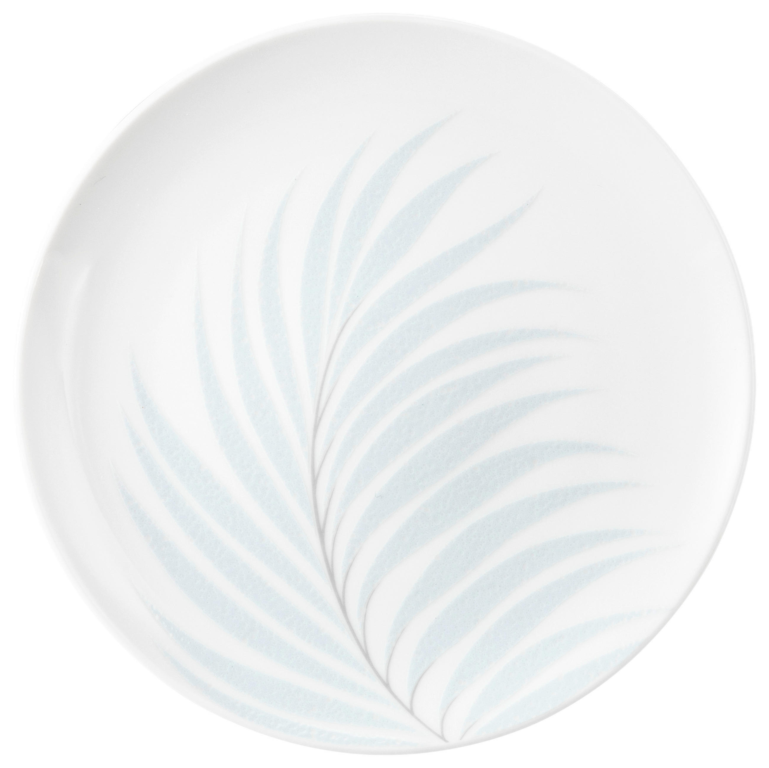RAŇAJKOVÝ TANIER porcelán keramika 22,5 cm - biela/modrosivá, Basics, keramika (22,5cm) - Seltmann Weiden
