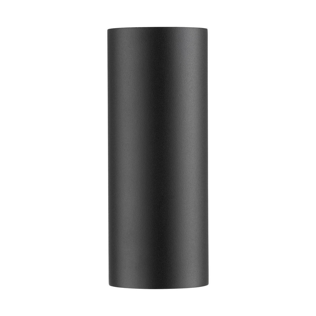 AUßENWANDLEUCHTE 6,6/9,2/16,2 cm   - Schwarz, Design, Metall (6,6/9,2/16,2cm) - Nordlux