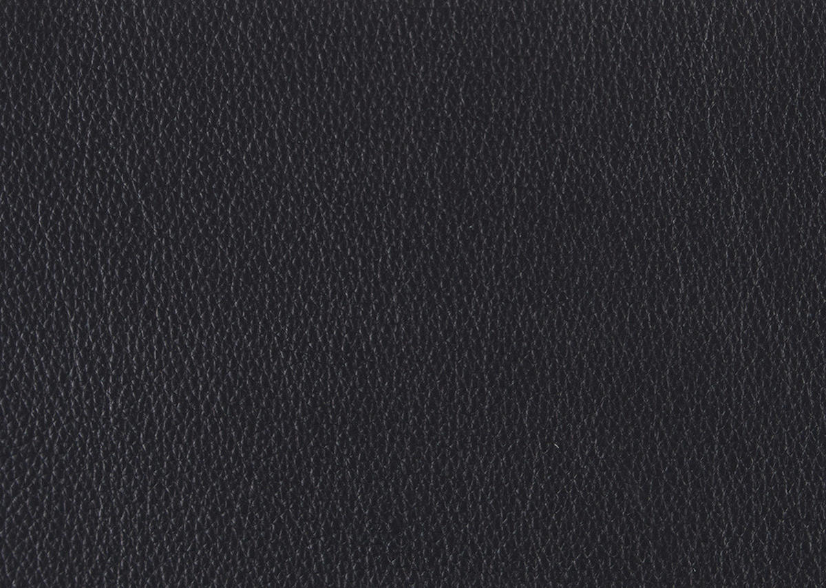 SESSEL in Echtleder Dunkelblau  - Schwarz/Dunkelblau, Modern, Leder/Metall (74/105/92cm) - Johann Jakob