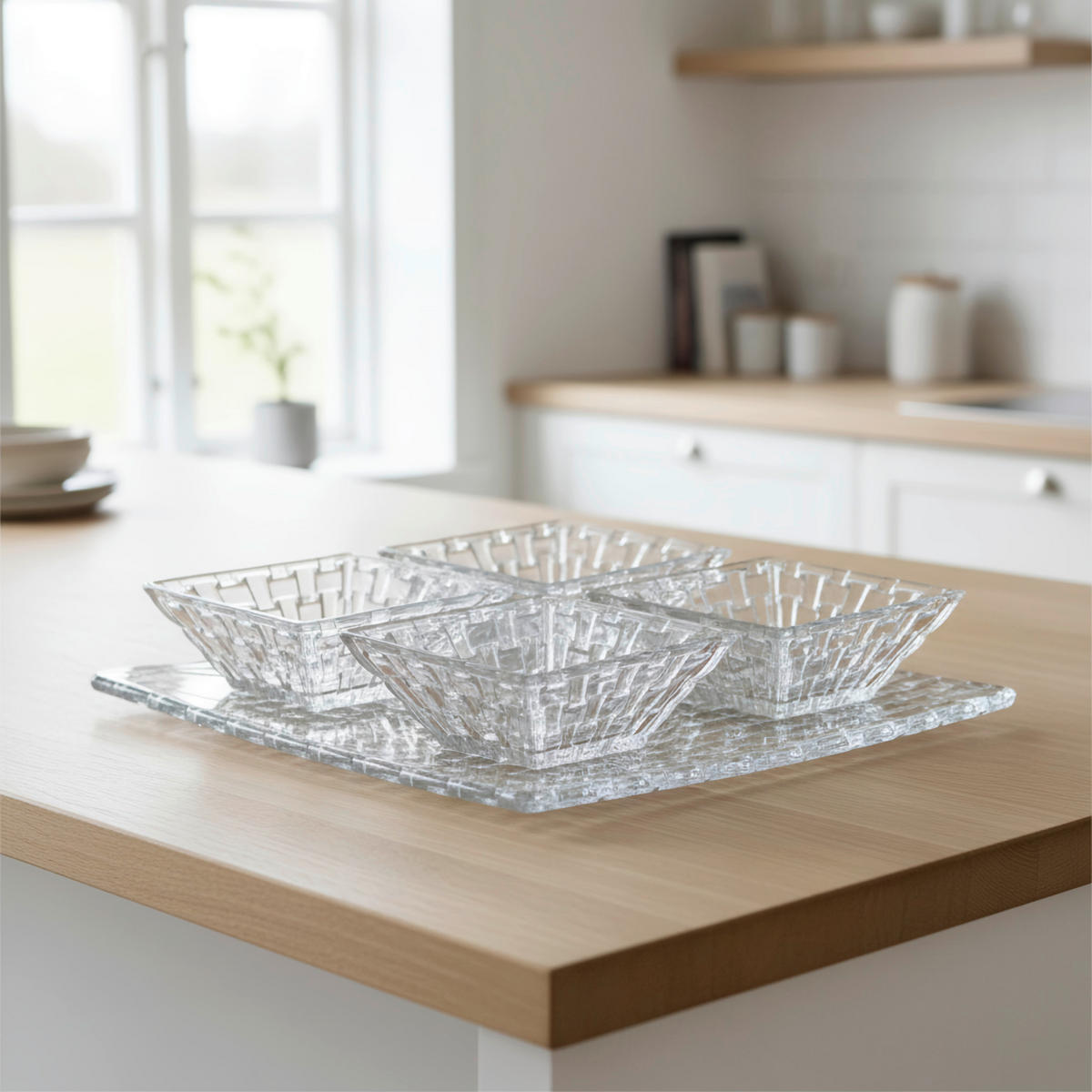 SKÅLSET Bossa Nova 5 delar  - transparent, Basics, glas (28/28cm) - Nachtmann