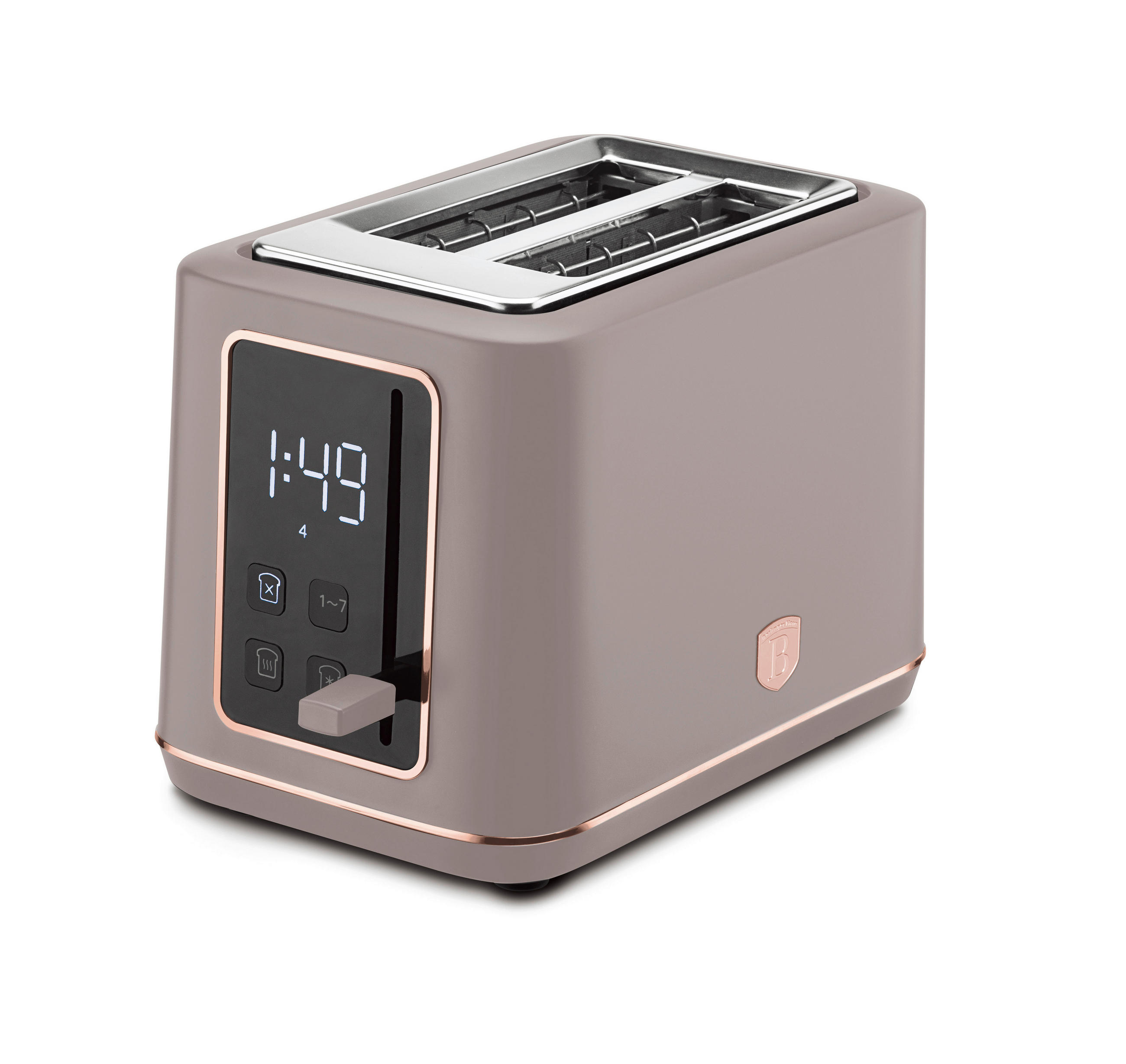 KENYÉRPIRÍTÓ - taupe, Basics, műanyag/fém (1,551kg) - Berlinger Haus