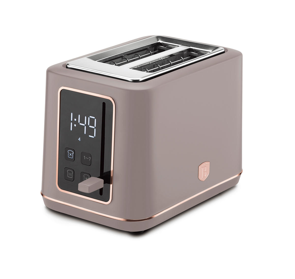 KENYÉRPIRÍTÓ - taupe, Basics, műanyag/fém (1,551kg) - Berlinger Haus