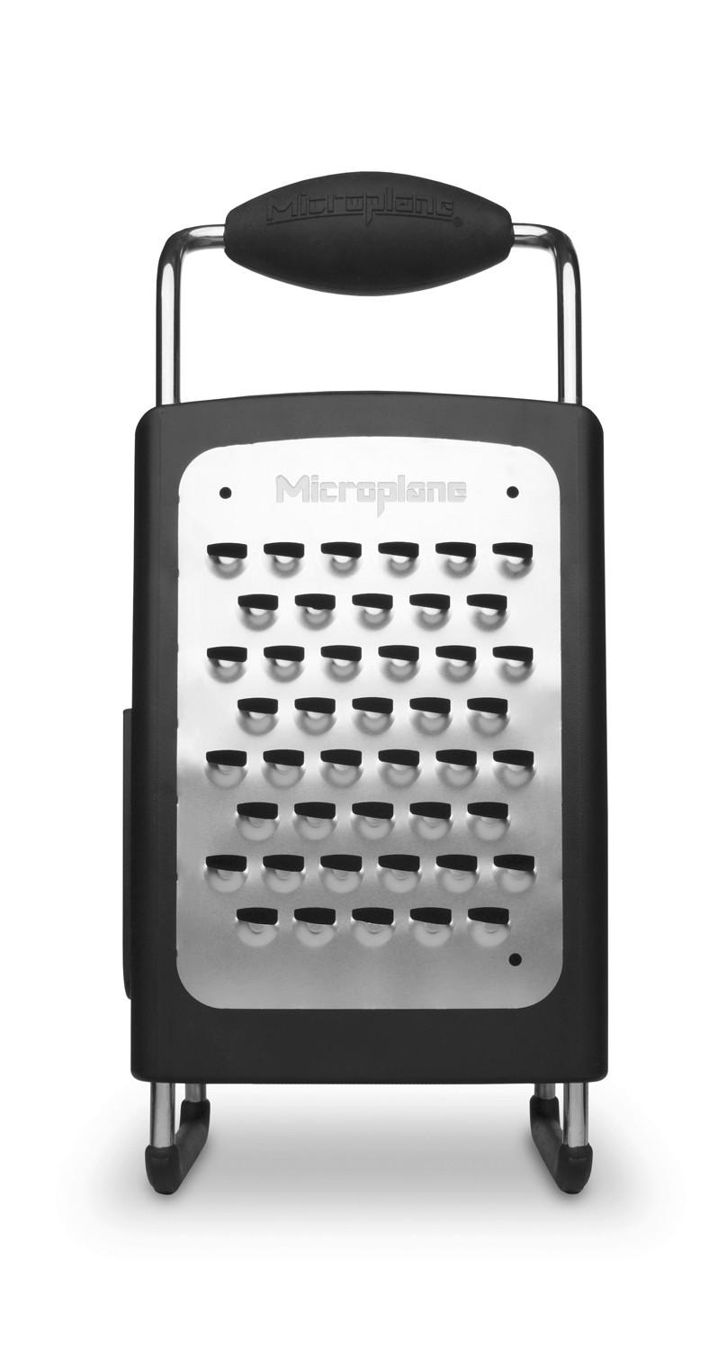 RIBEŽ ČETVEROSTRANI BOX  - crna, Basics, metal/plastika (27/13/8,8cm) - MICROPLANE