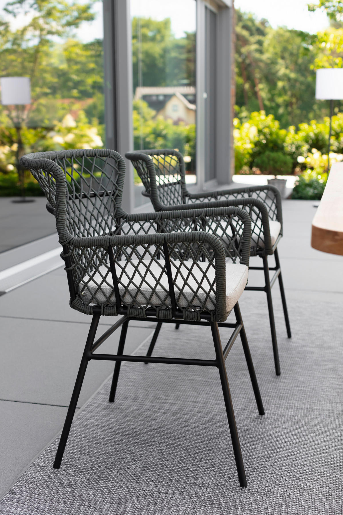 OUTDOORTEPPICH 70/140 cm Parkland Grau  - Grau, KONVENTIONELL, Textil (70/140cm) - Schöner Wohnen