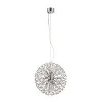 HÄNGELEUCHTE 50/50 cm   - Silberfarben, Basics, Metall (50/50cm) - Markslöjd