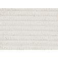WOHNLANDSCHAFT in Cord Weiß  - Schwarz/Weiß, Design, Kunststoff/Textil (224/425/190cm) - Hom`in