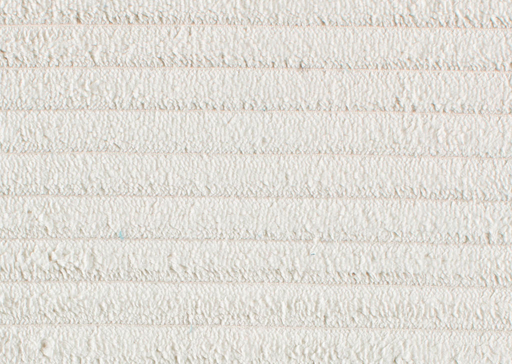MEGASOFA Cord Weiß  - Schwarz/Weiß, Design, Kunststoff/Textil (290/86/170cm) - Pure Home Lifestyle