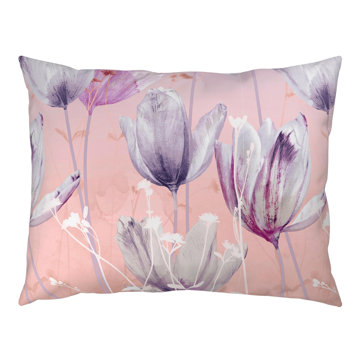 WENDEBETTWÄSCHE -teilig Satin, Flachgewebe 140/200 cm  - Flieder, Basics, Textil (140/200cm) - Esposa