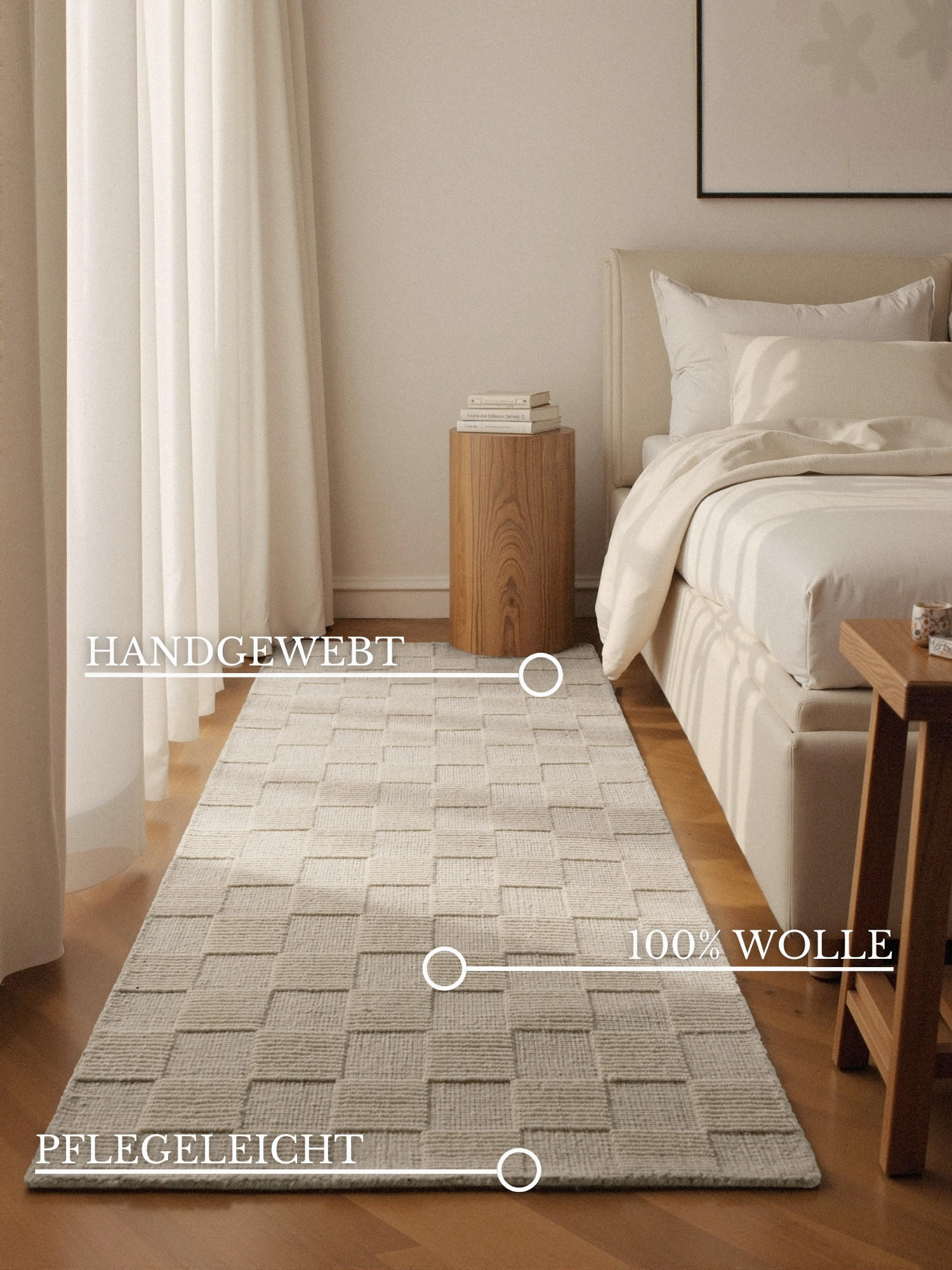 LÄUFER 80/200 cm Kollektion 1766  - Creme, Basics, Textil (80/200cm) - Villeroy & Boch