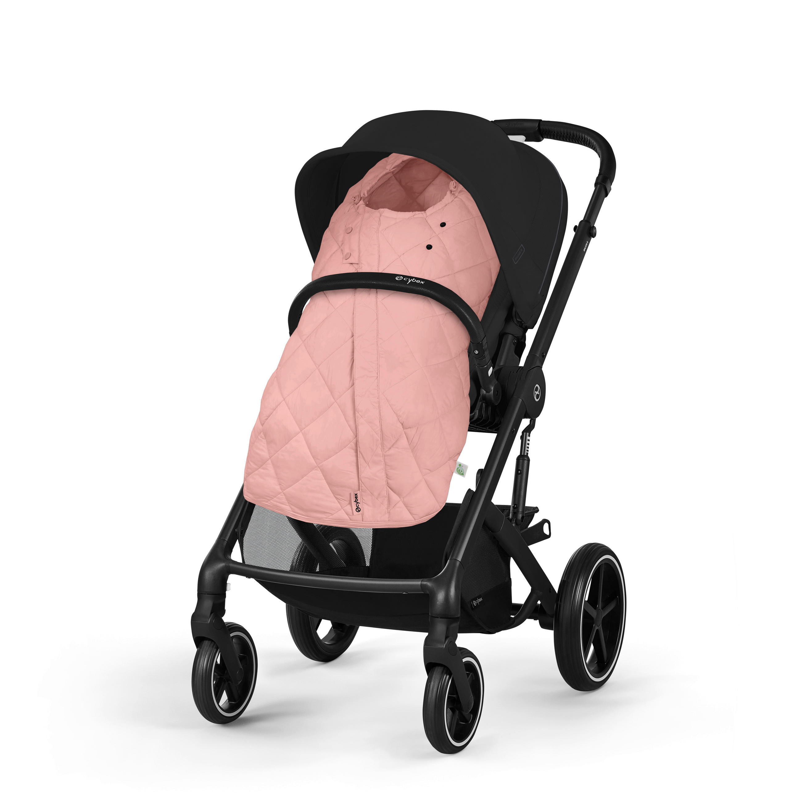 FUßSACK Snogga  - Hellrosa, Basics, Textil (90/50/2cm) - cybex GOLD