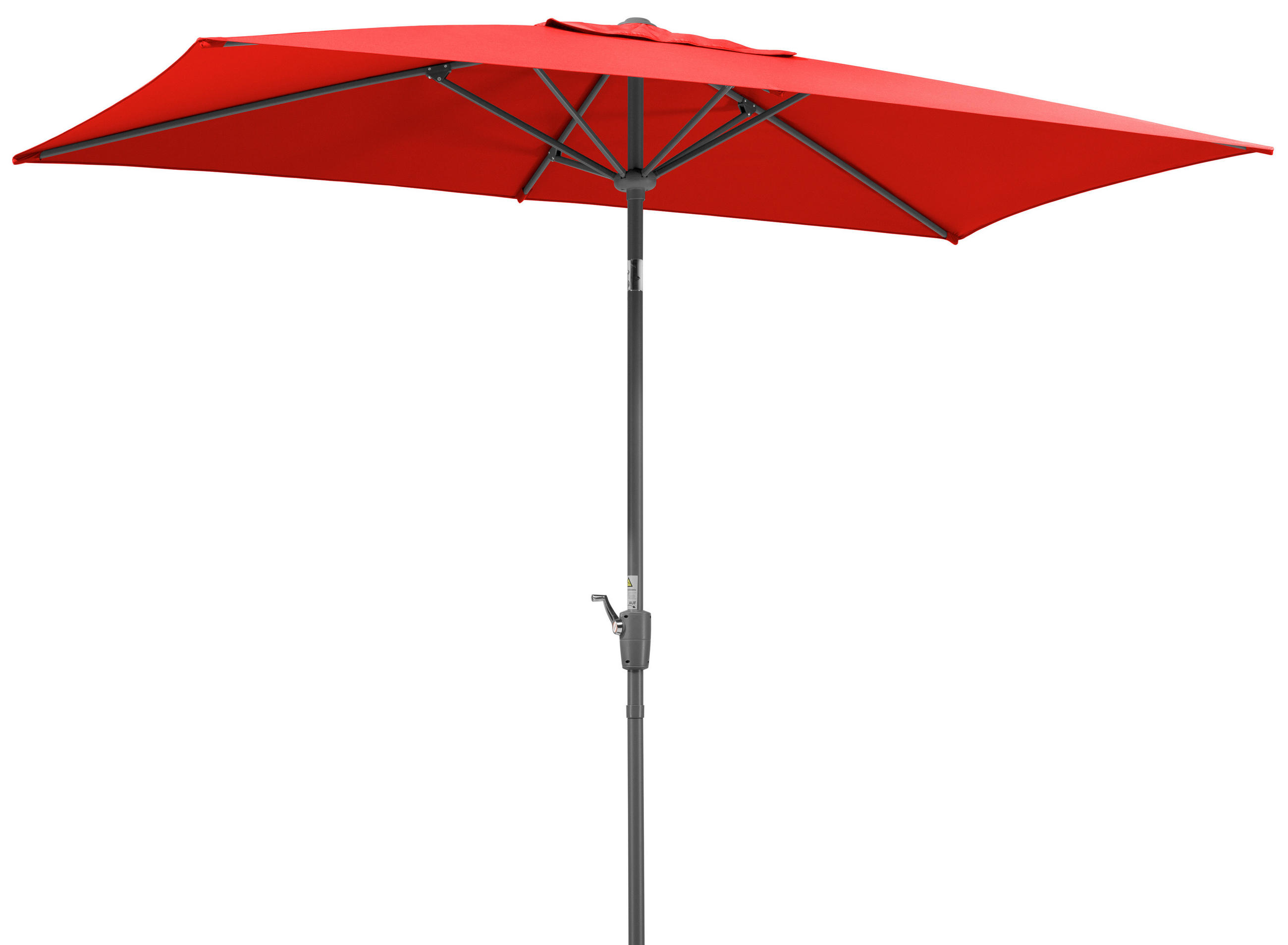 Schneider Sonnenschirm Rot 150x250x270 cm