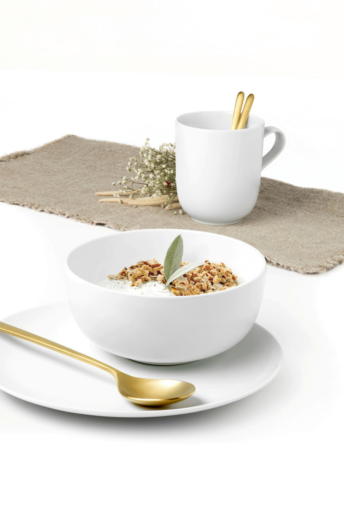 ŠÁLEK NA ESPRESSO porcelán keramika  - bílá, Design, keramika (0,09l) - Seltmann Weiden