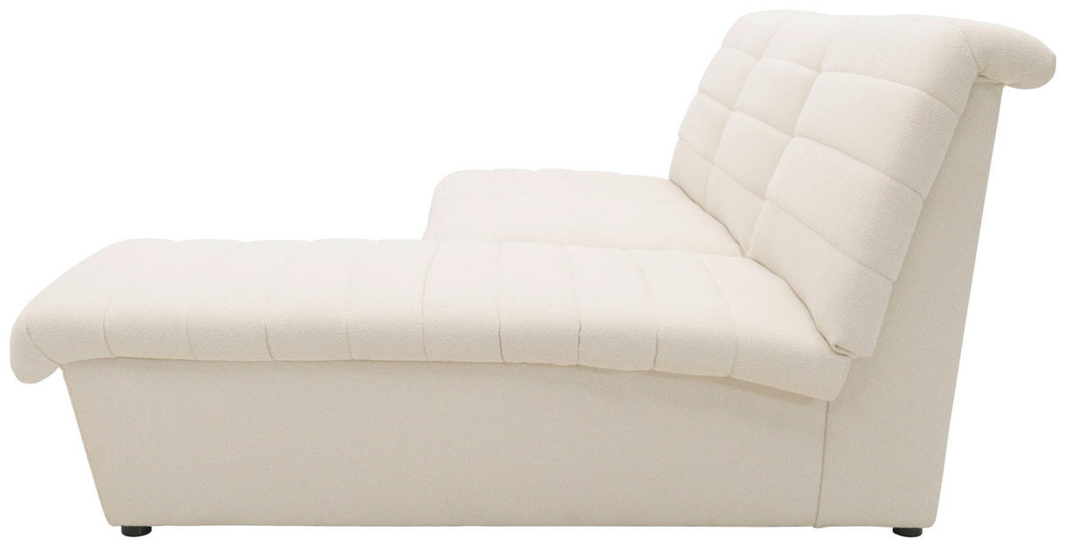 ECKSOFA Looks VIII Ecru Webstoff  - Ecru/Schwarz, Design, Kunststoff/Textil (214/168cm) - LOOKS by W.Joop