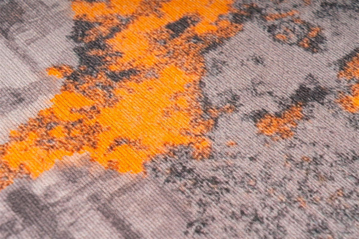 FLACHWEBETEPPICH 200/290 cm Peron 300 Grau / Gold Grau, Goldfarben  - Goldfarben/Grau, KONVENTIONELL, Textil (200/290cm)
