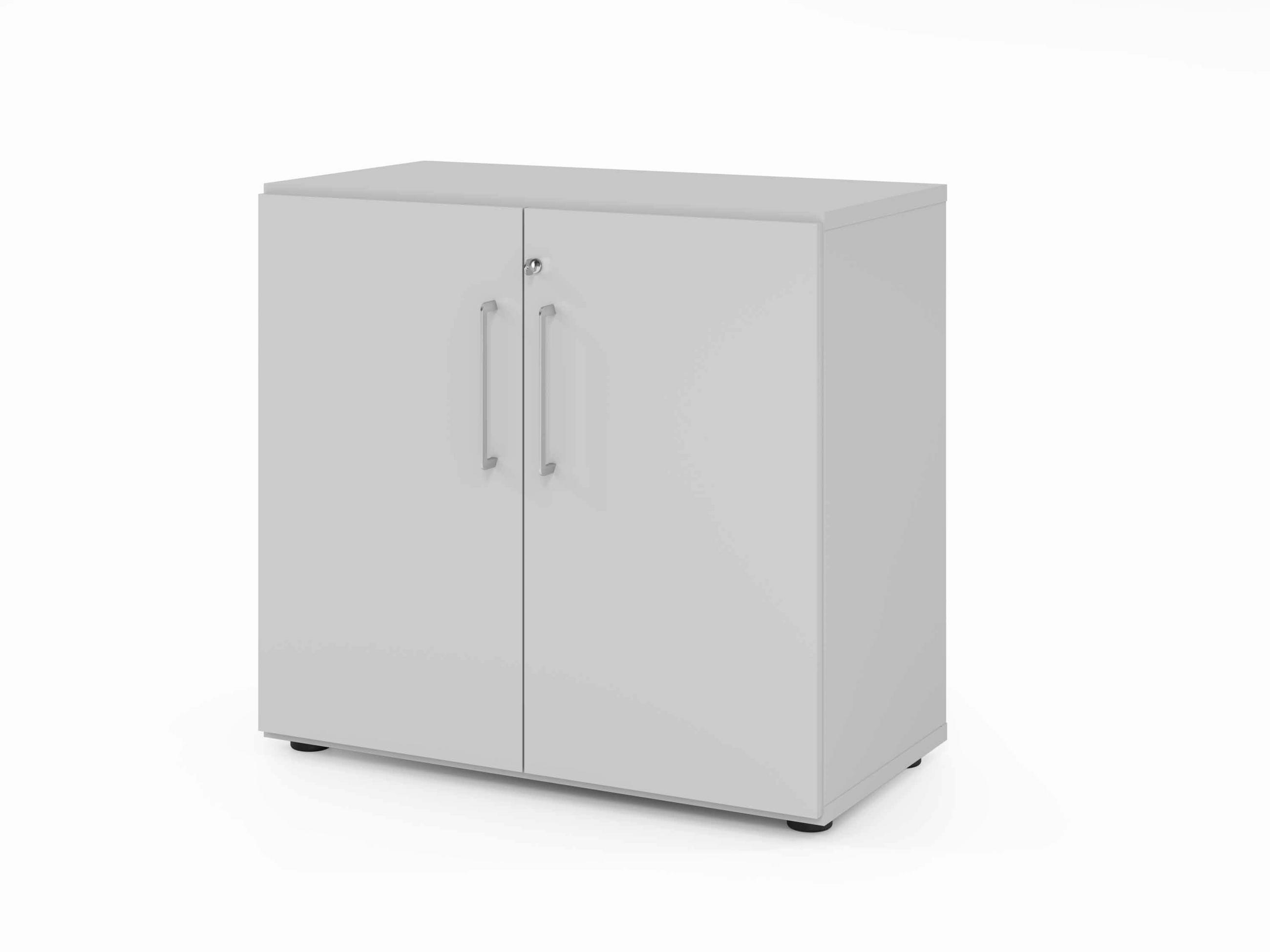 AKTENSCHRANK Grau  - Grau, Basics, Holzwerkstoff (80/74,8/41,7cm) - Venda