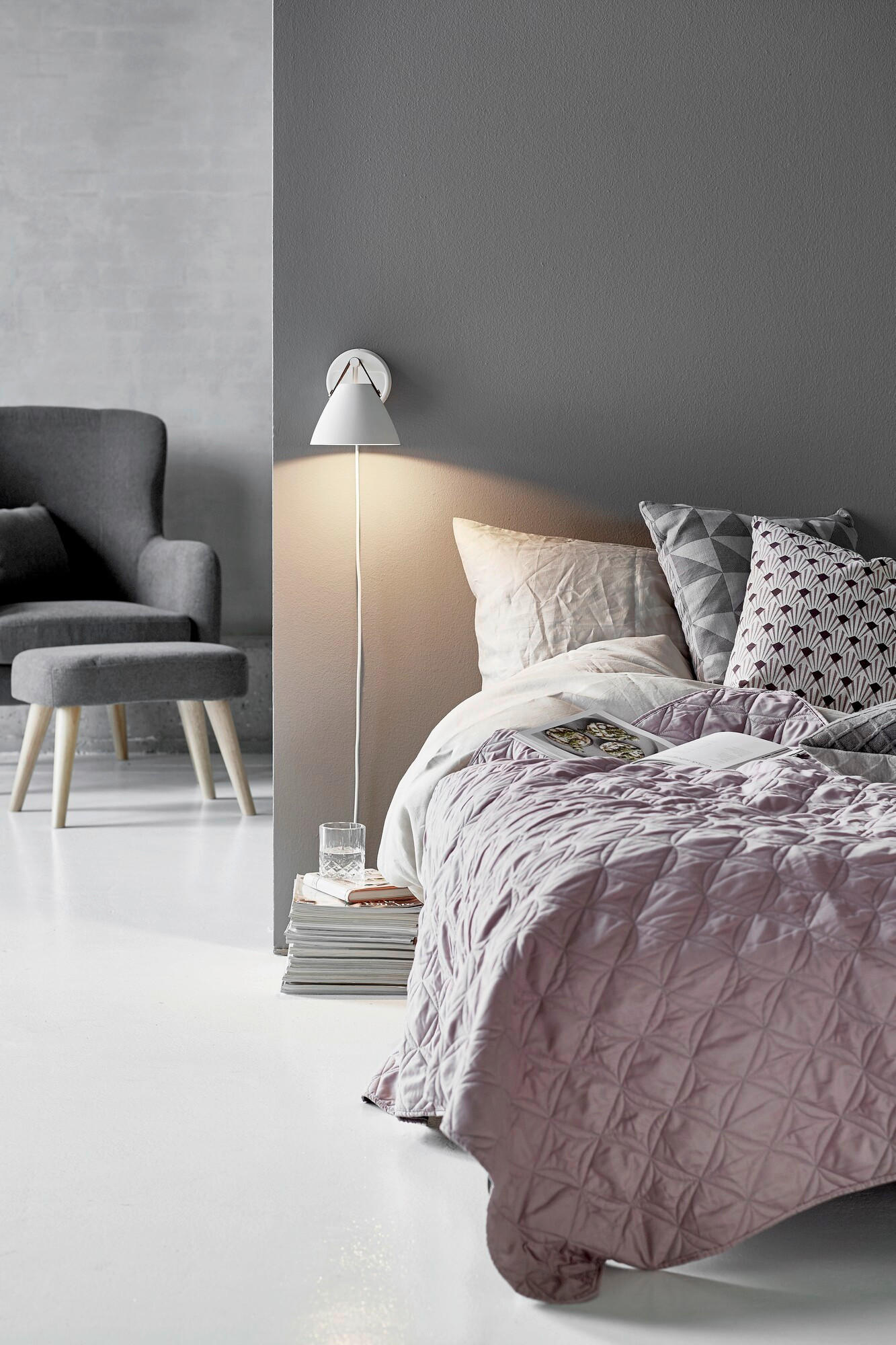 WANDLEUCHTE 16,5/17 cm   - Weiß, KONVENTIONELL, Metall (16,5/17cm) - Nordlux
