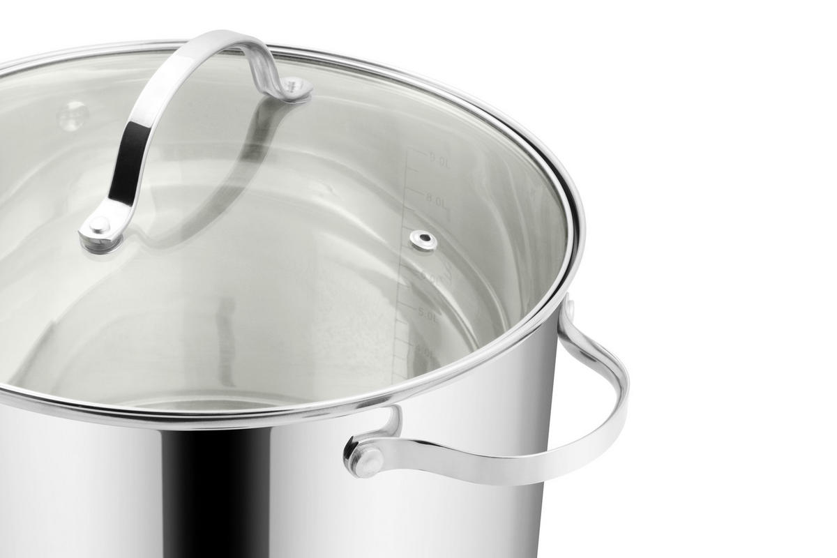 BUFFÉTGRYTA - Basics, metall/glas (18l)