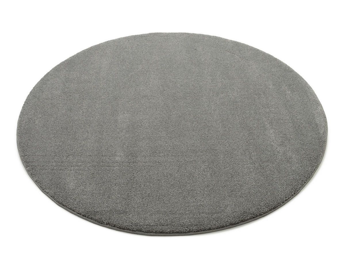 WEBTEPPICH Dunkelgrau  - Dunkelgrau, Basics, Textil (200cm) - Novel