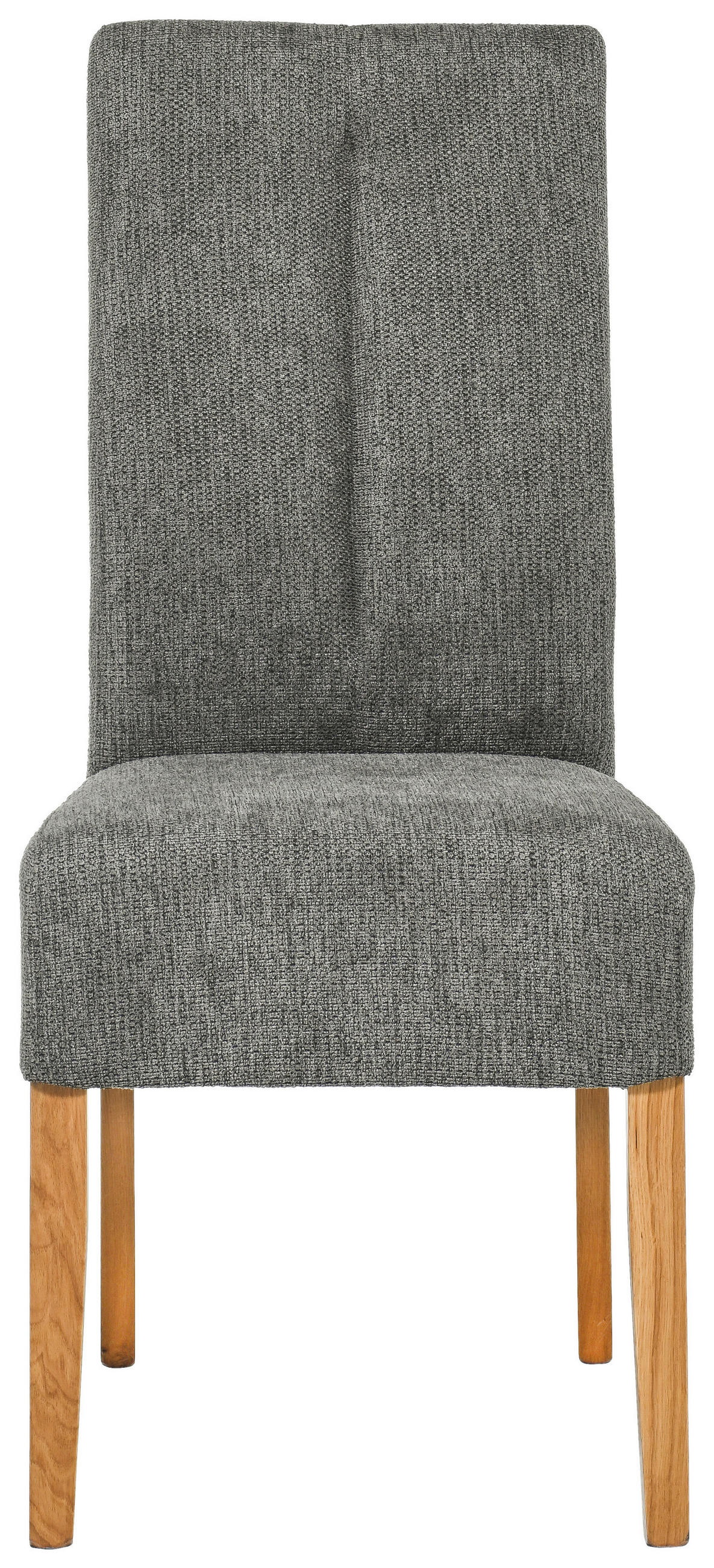 STUHL Mikrofaser Eichefarben, Anthrazit Eiche  - Eichefarben/Anthrazit, LIFESTYLE, Holz/Textil (47/104/62cm) - Boxxx