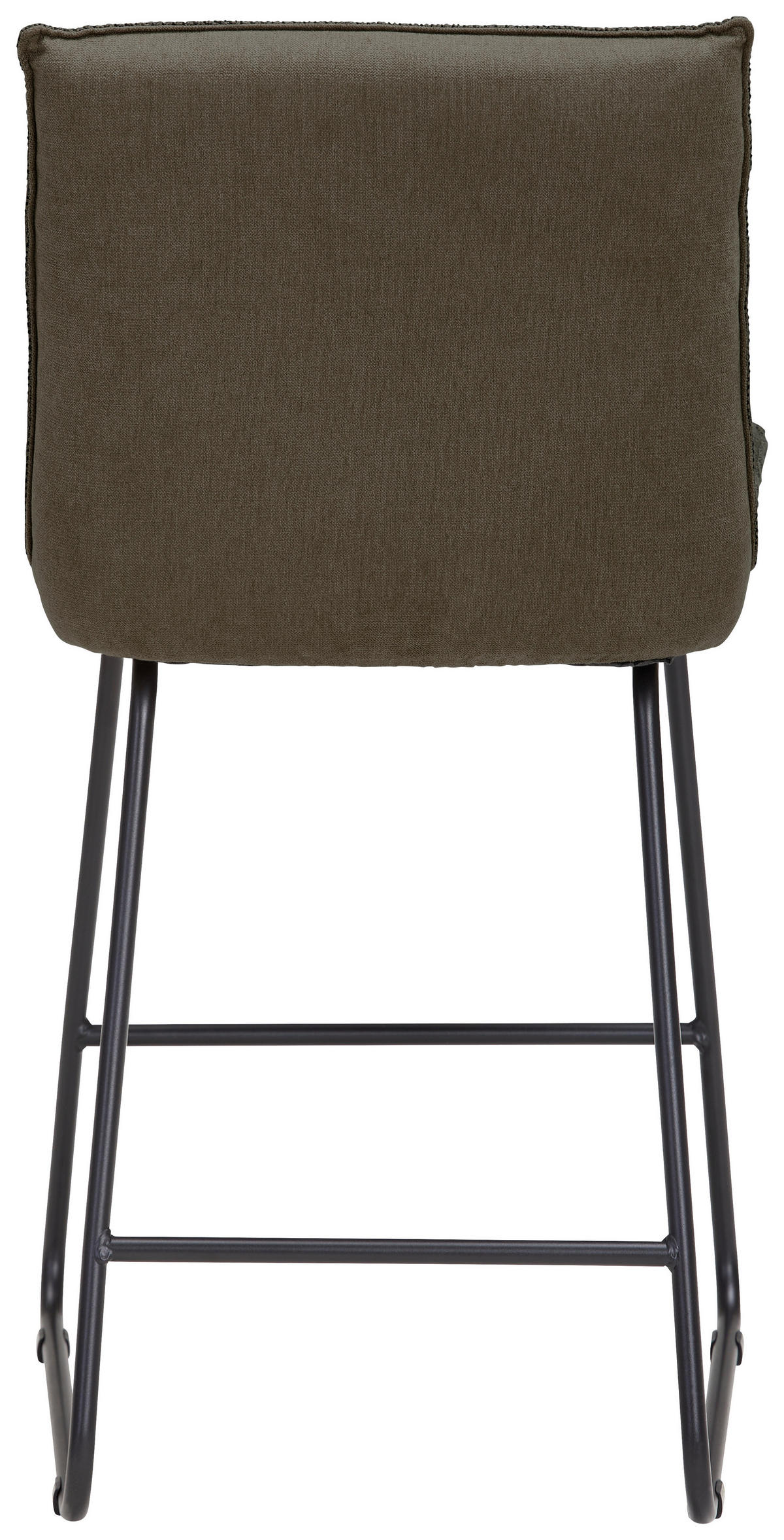 TRESENSTUHL in Metall, Textil Braun, Schwarz  - Schwarz/Braun, Design, Textil/Metall (48/92/54cm) - Dieter Knoll
