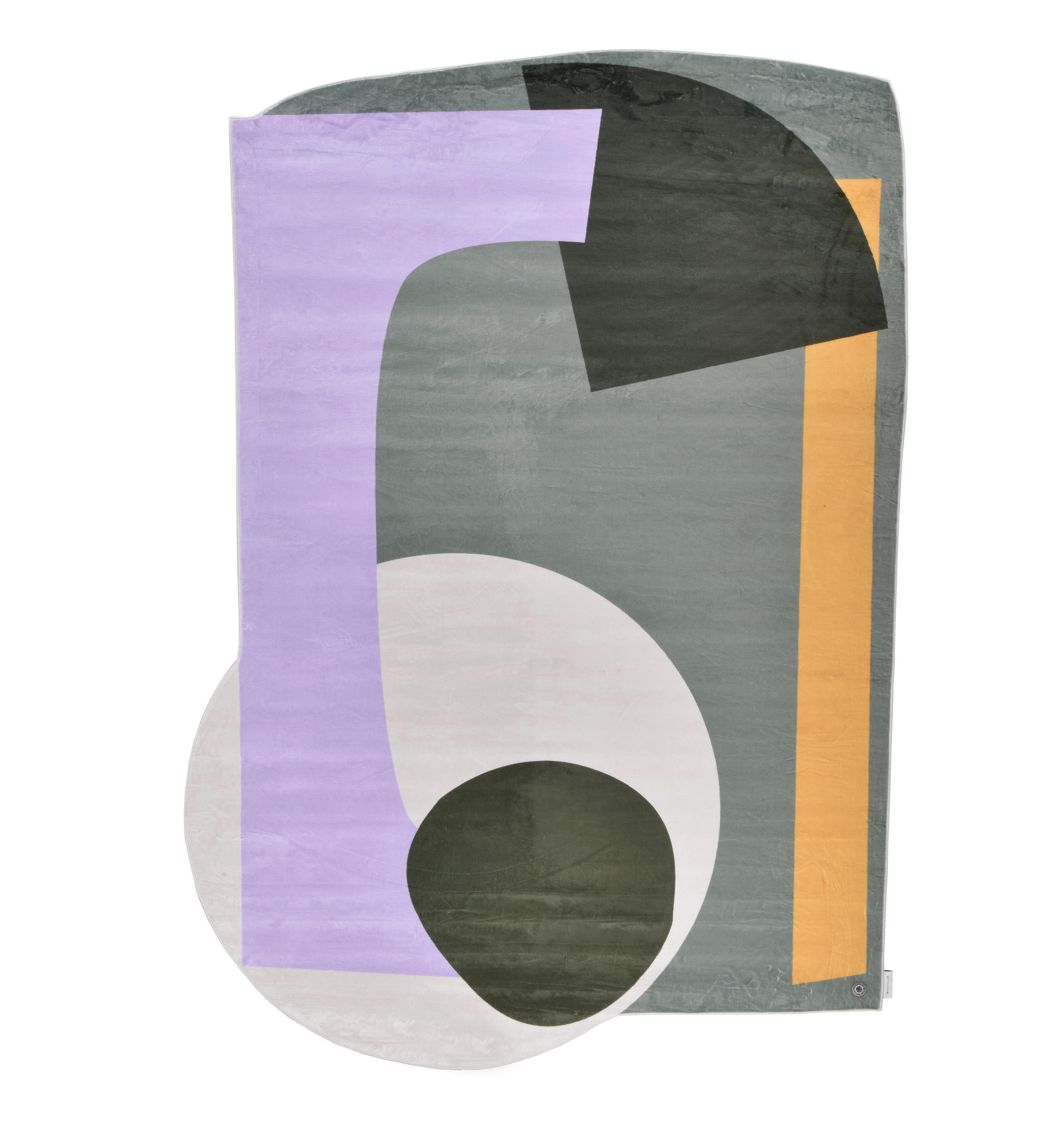 TKANA PREPROGA  Shapes - EIGHT     155/230 cm    potiskano  večbarvno, temno siva  - temno siva/večbarvno, Trend, tekstil (155/230cm) - Tom Tailor