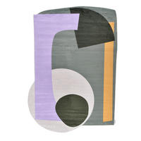 WEBTEPPICH 155/230 cm Shapes - EIGHT Multicolor, Dunkelgrau  - Dunkelgrau/Multicolor, Trend, Textil (155/230cm) - Tom Tailor
