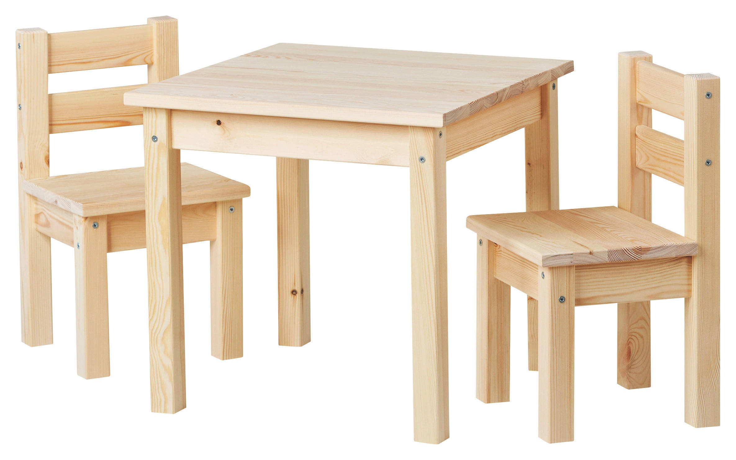 KINDERSITZGRUPPE Naturfarben, Kieferfarben  - Naturfarben/Kieferfarben, MODERN, Holz - MID.YOU