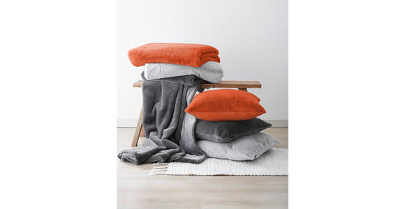 FELLDECKE YUKON 150/200 cm - Anthrazit, Design, Textil (150/200cm) - Novel