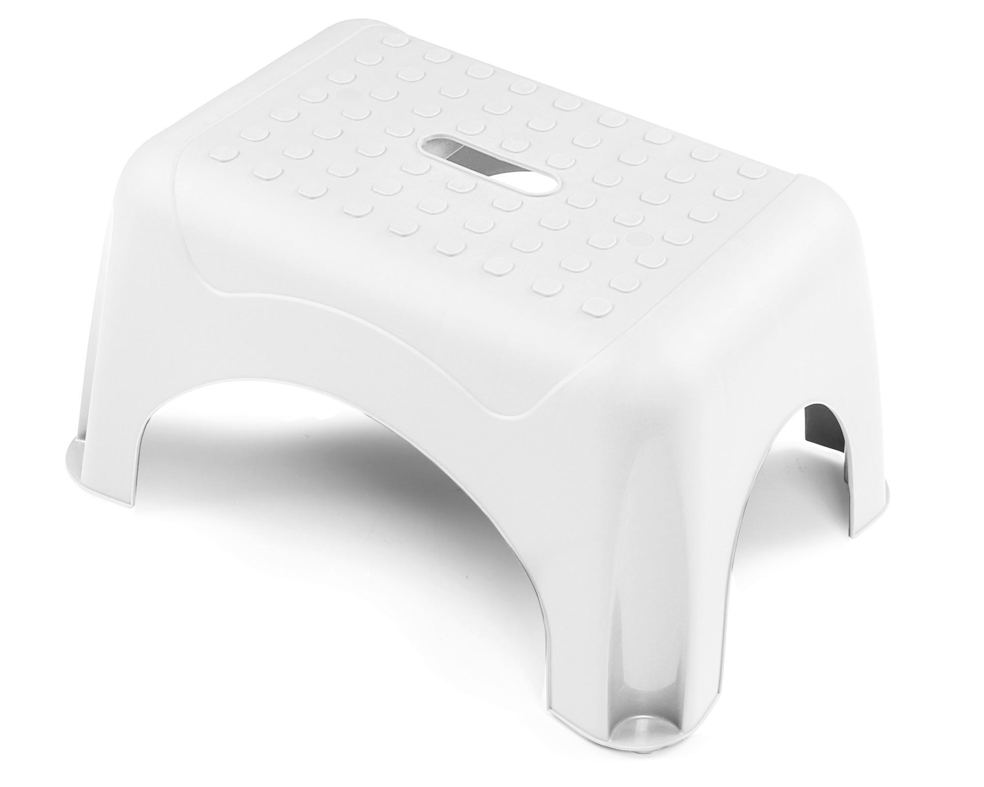 TRITTHOCKER Weiß  - Weiß, Basics, Kunststoff (44/23,5/31cm) - Ambia Garden