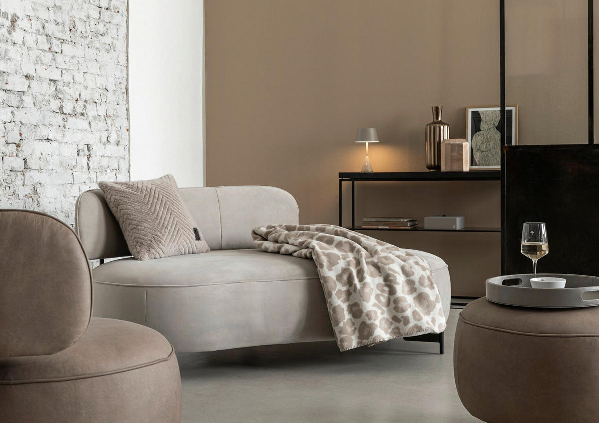 WOHNDECKE 150/200 cm  - Greige, Basics, Textil (150/200cm) - Joop!