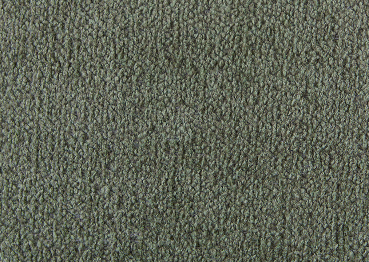 SESSEL in Chenille, Mikrofaser Grün  - Schwarz/Grün, Design, Textil/Metall (68/78/76cm) - Johann Jakob