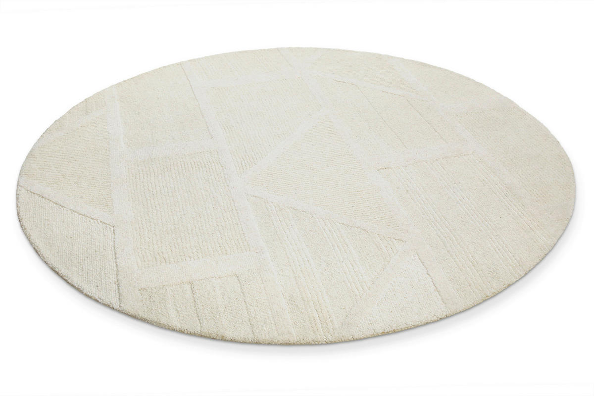 WEBTEPPICH 180 cm Hamptons Fifteen Creme  - Creme, Design, Textil (180cm) - WECON HOME