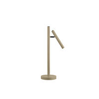 AKKU-TISCHLEUCHTE Streak 18/50 cm  - Beige, Design, Metall (18/50cm) - Hell