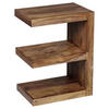 BEISTELLTISCH in Holz 30/45/60 cm  - Sheeshamfarben, Design, Holz (30/45/60cm) - MID.YOU