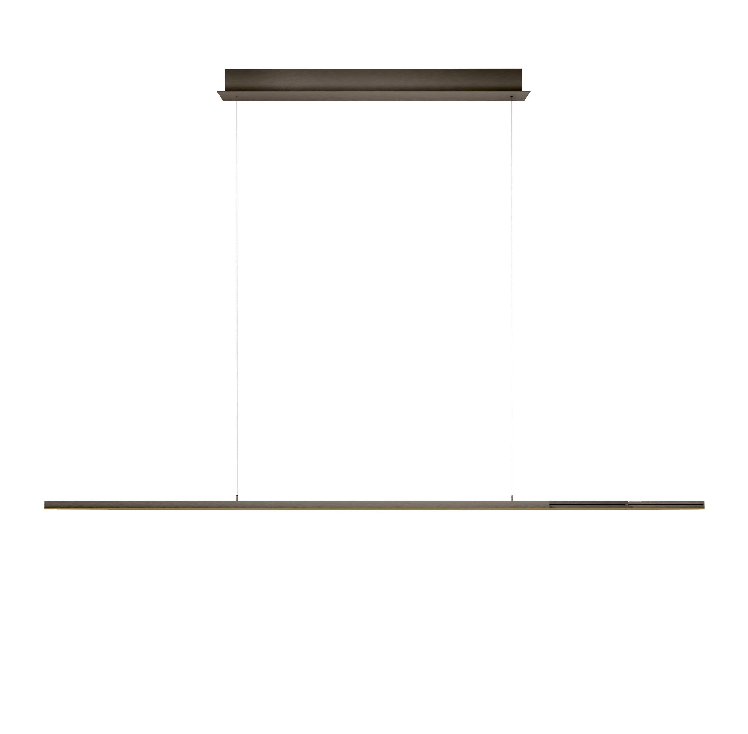 LED-HÄNGELEUCHTE Ole 110-203/6/60-180 cm  - Anthrazit, Design, Metall (110-203/6/60-180cm) - elements by BANKAMP