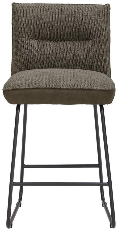 TRESENSTUHL Flachgewebe Braun, Schwarz Stahl Stoffauswahl, Typenauswahl, Gestellauswahl  - Schwarz/Braun, Design, Textil/Metall (48/92/54cm) - Dieter Knoll
