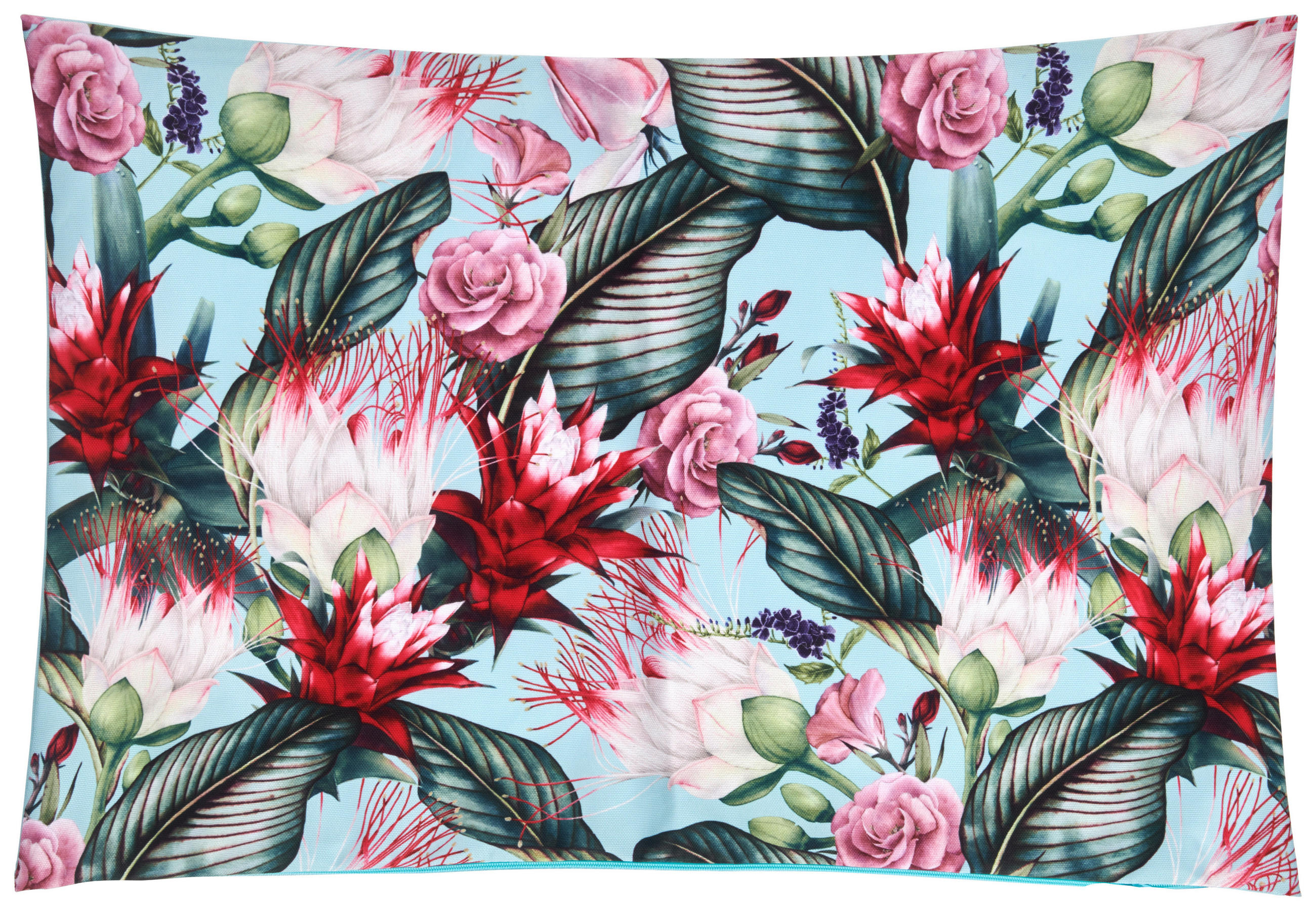 OUTDOOR-KISSEN Multicolor Abstraktes  - Multicolor, Trend, Textil (40/60cm) - Esposa