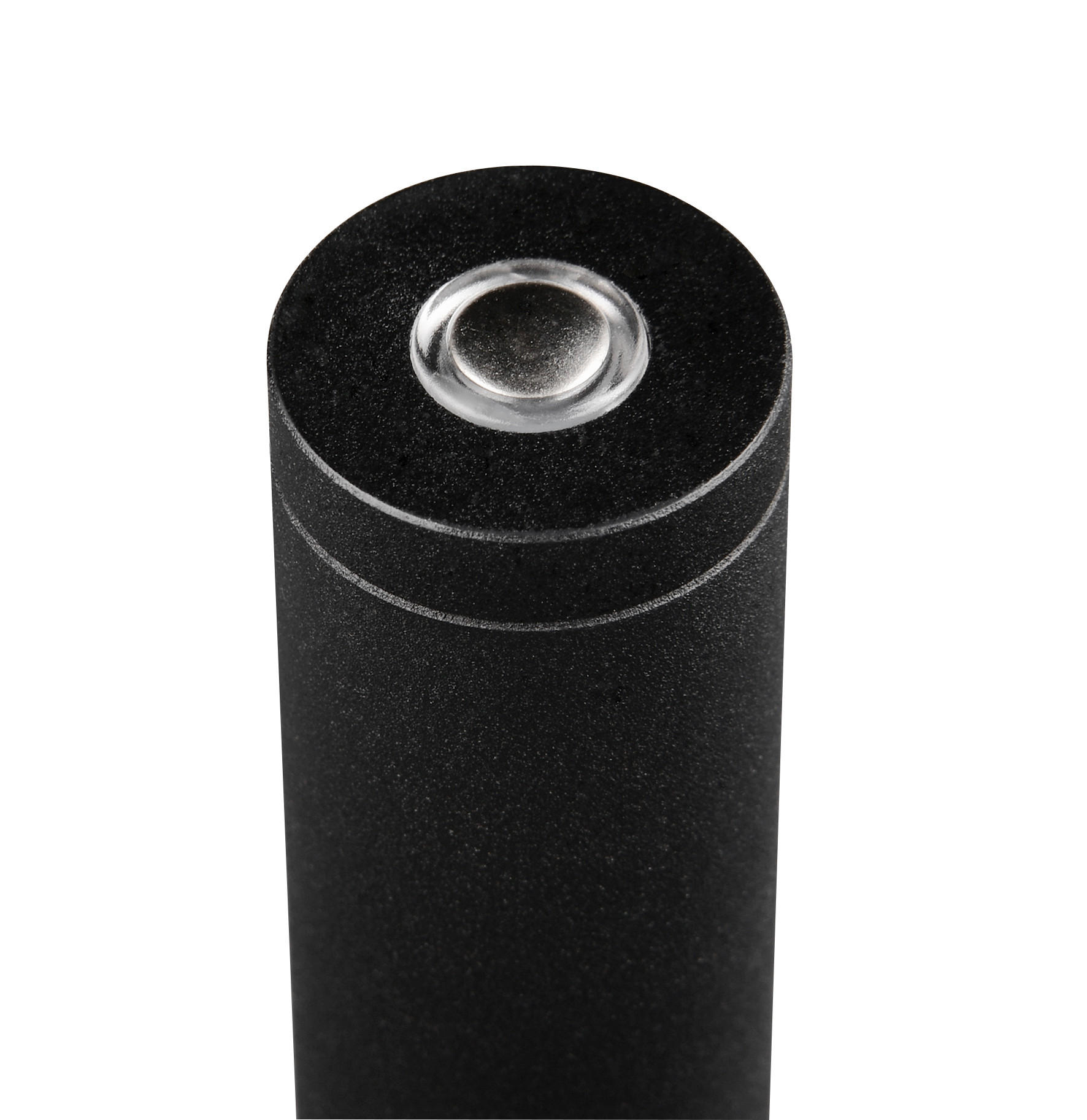 LED-STEHLEUCHTE - Transparent/Schwarz, Design, Kunststoff/Metall (25/150cm) - Trio Leuchten