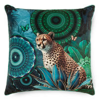 ZIERKISSEN  48/48 cm   - Blau/Multicolor, Design, Textil (48/48cm)