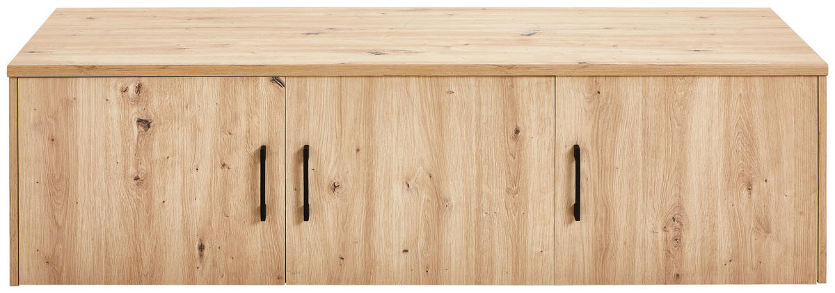 EXTENSIE LA DULAP in stejar Artisan  - stejar Artisan/negru, Basics, metal/material pe bază de lemn (157/43/54cm) - Xora