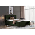 BOXBETT 160/200 cm  in Grün  - Schwarz/Grün, Design, Holz/Holzwerkstoff (160/200cm) - Xora