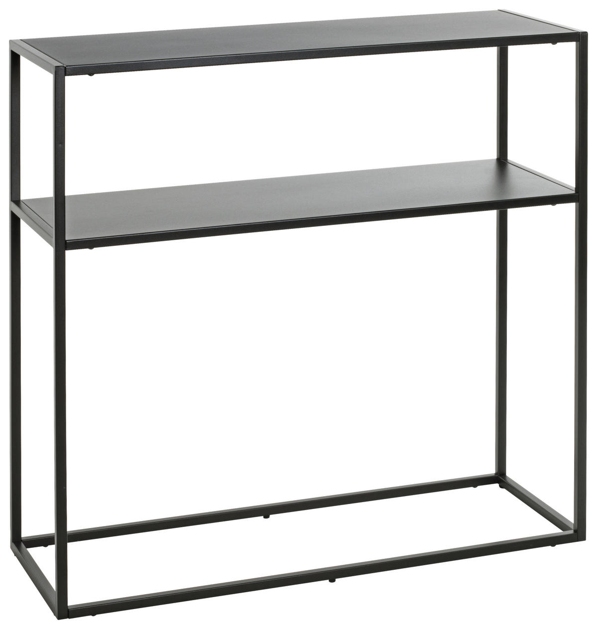 KONSOLENTISCH Schwarz  - Schwarz, Design, Metall (80/30/80cm)