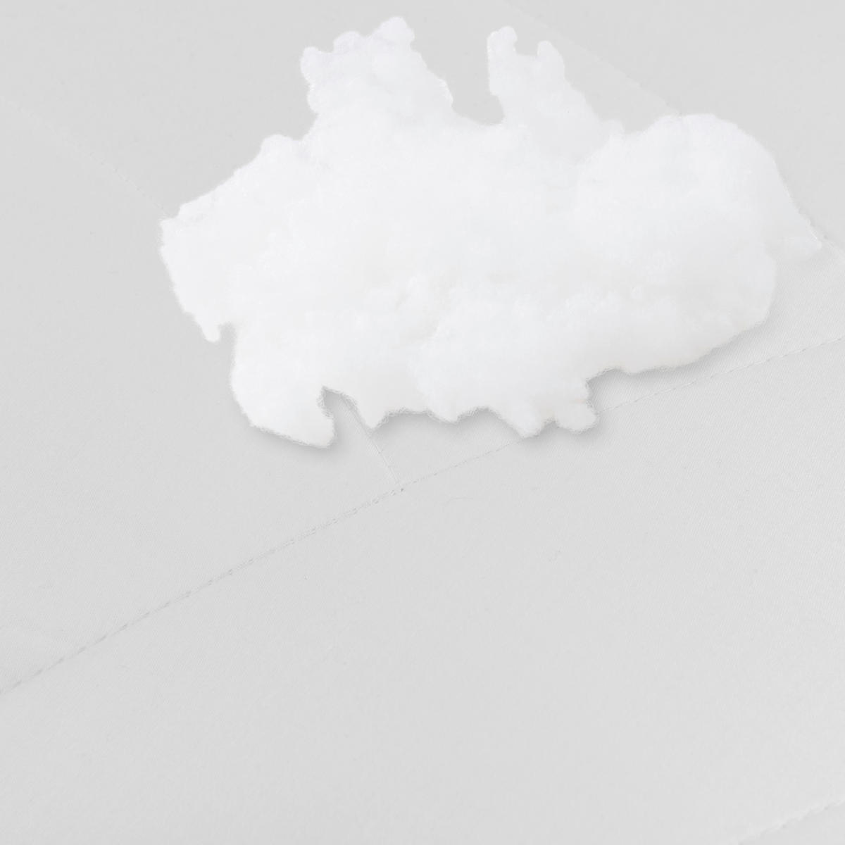 KOPFPOLSTER 70/90 cm  Bambus Balance  - Weiß, Basics, Textil (70/90cm) - Rofima