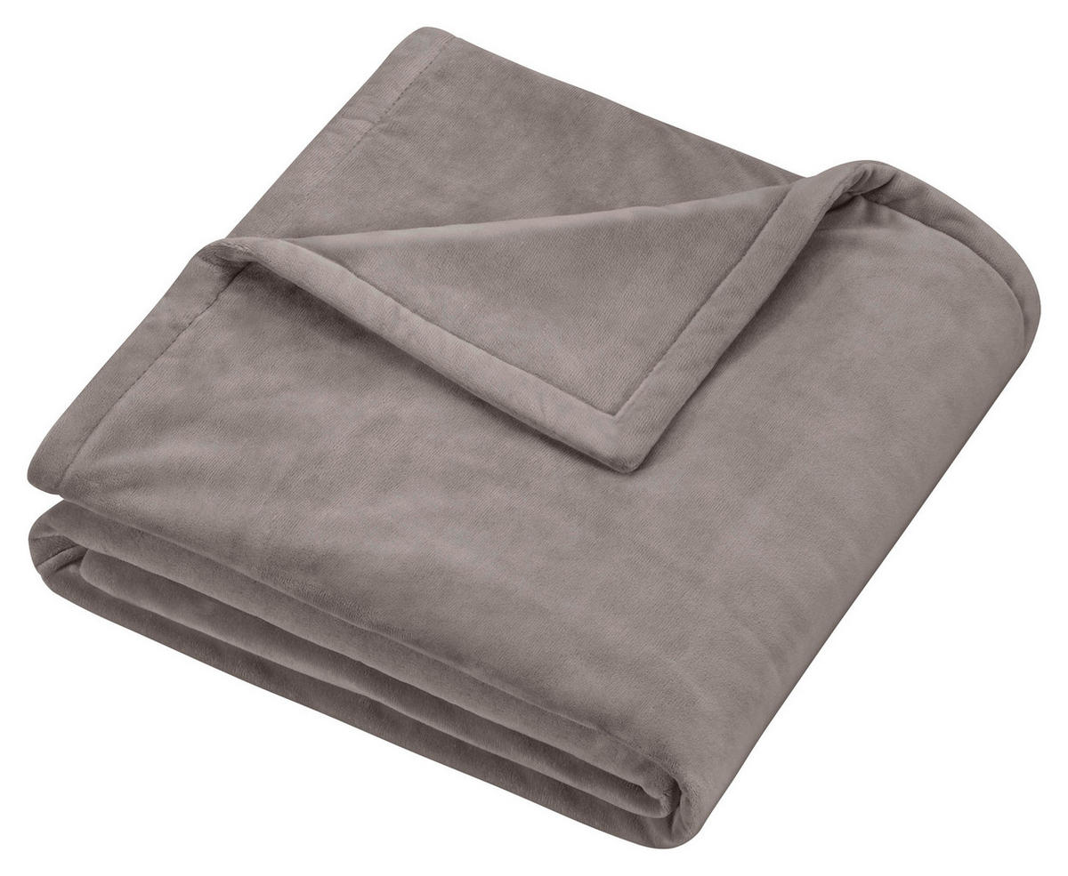 HEIZDECKE  - Taupe, Konventionell, Kunststoff (130/180cm) - Beurer