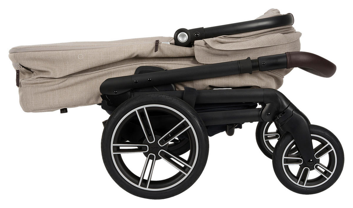 KINDERWAGENSET  Mixx Next Set inkl. Babyschale Pipa Next  Chateau  - Beigebraun, Basics, Kunststoff (60/110/82cm) - Nuna