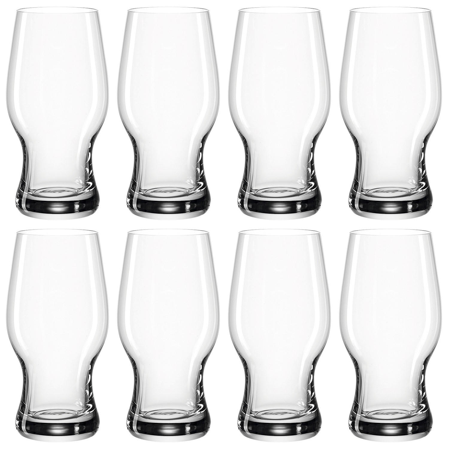 GLÄSERSET Taverna 8-teilig  - Transparent, Basics, Glas (8,60/17,00cm) - Leonardo