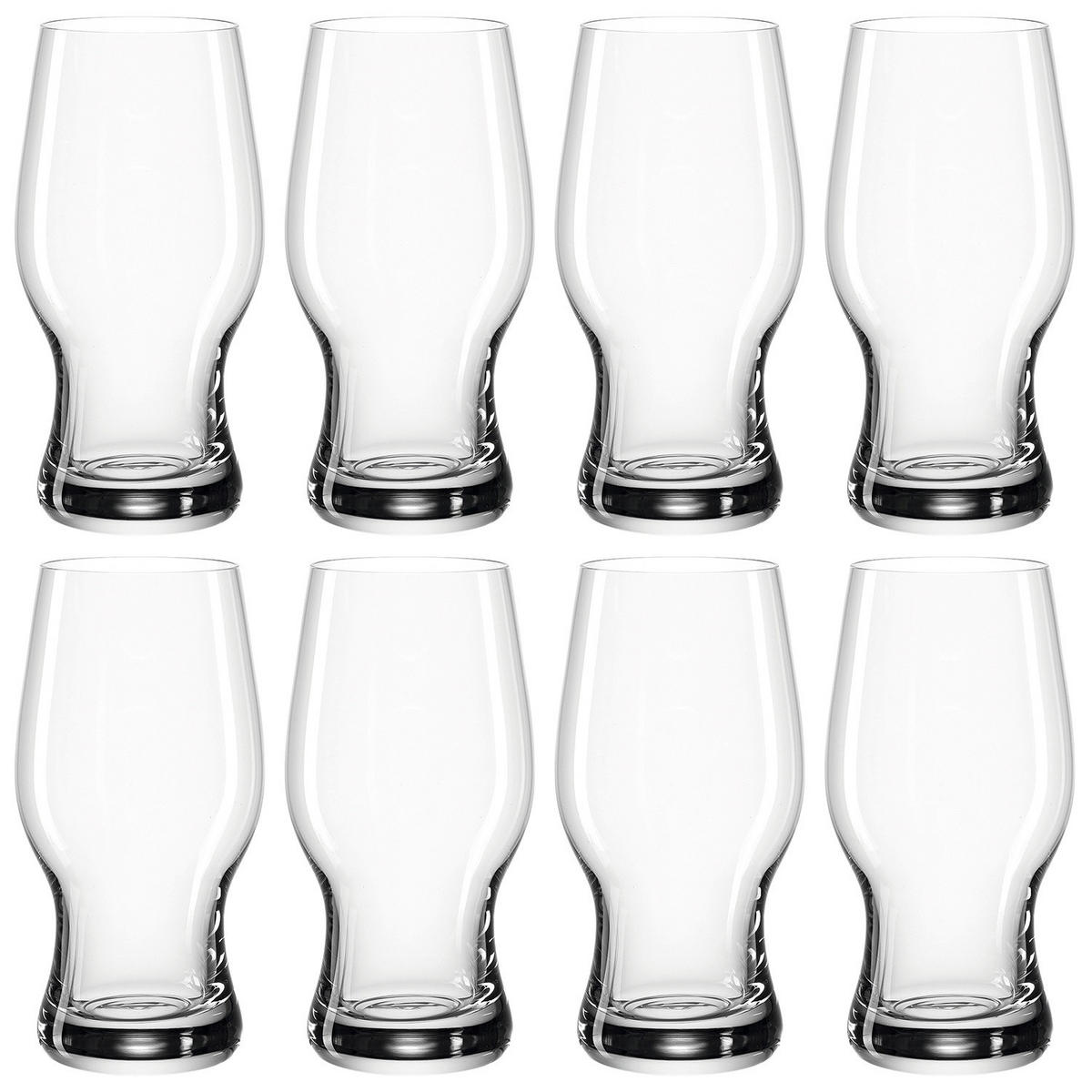 GLÄSERSET Taverna 8-teilig  - Transparent, Basics, Glas (8,60/17,00cm) - Leonardo