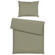 BETTWÄSCHE Flanell 140/200 cm  - Grün, Textil (140/200cm) - Novel