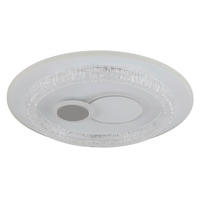 LED-DECKENLEUCHTE 49,5/6 cm   - Klar/Opal, Basics, Kunststoff/Metall (49,5/6cm) - Globo