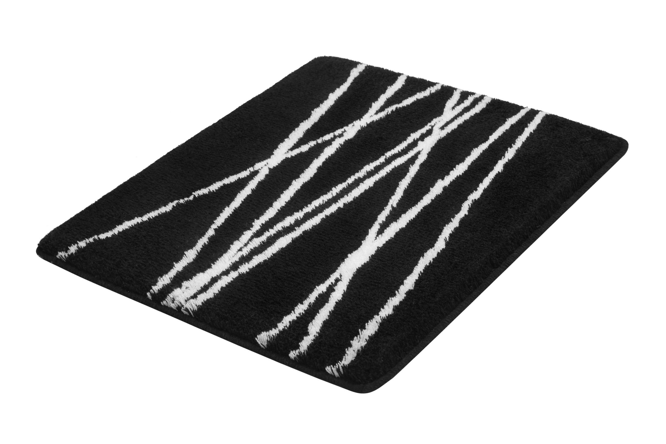 PROSTIRKA ZA KUPATILO  bela 55/65 cm  - bela, Osnovno, plastika (55/65cm) - Kleine Wolke